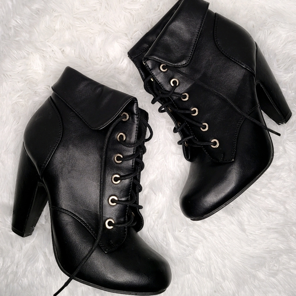 Black Ankle Booties